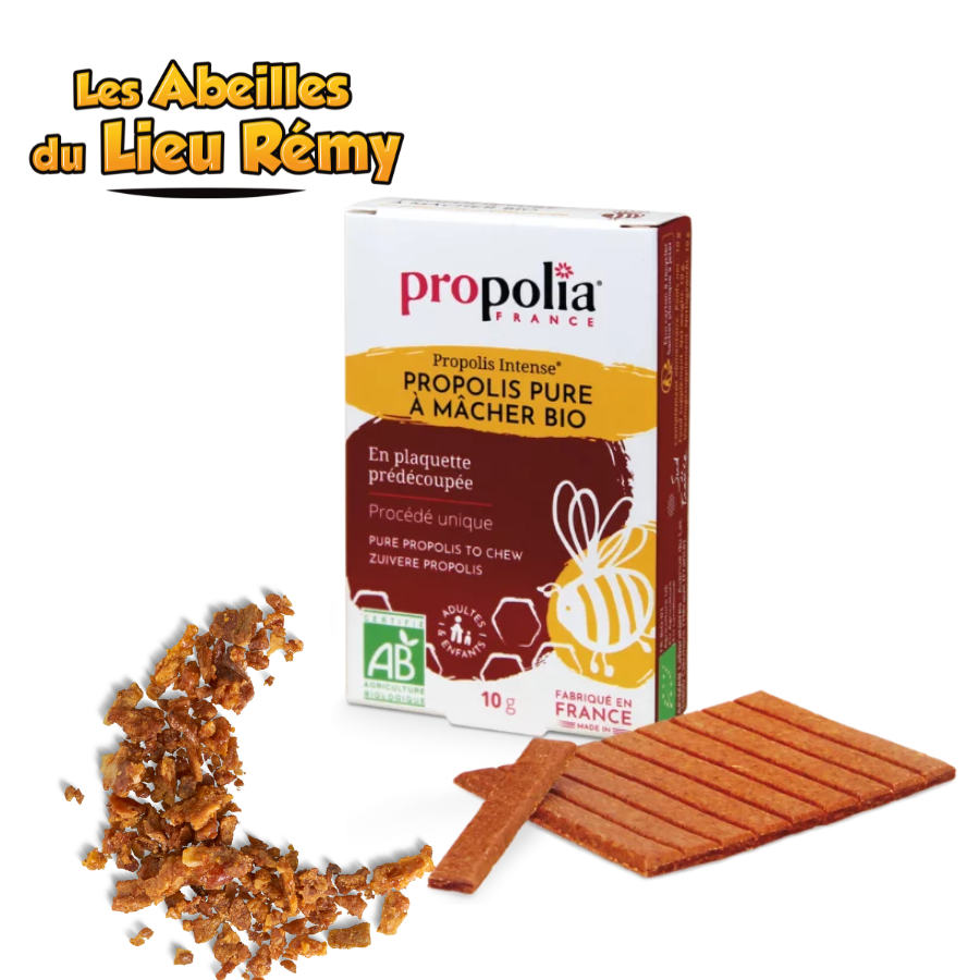 Propolis pure à mâcher BIO, étui de 10g