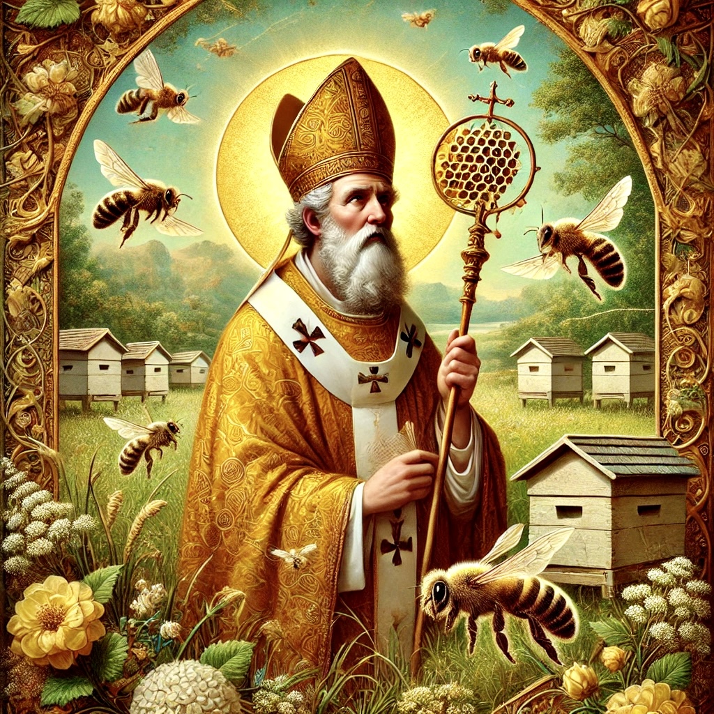 Saint Ambroise : le Saint Patron des Apiculteurs