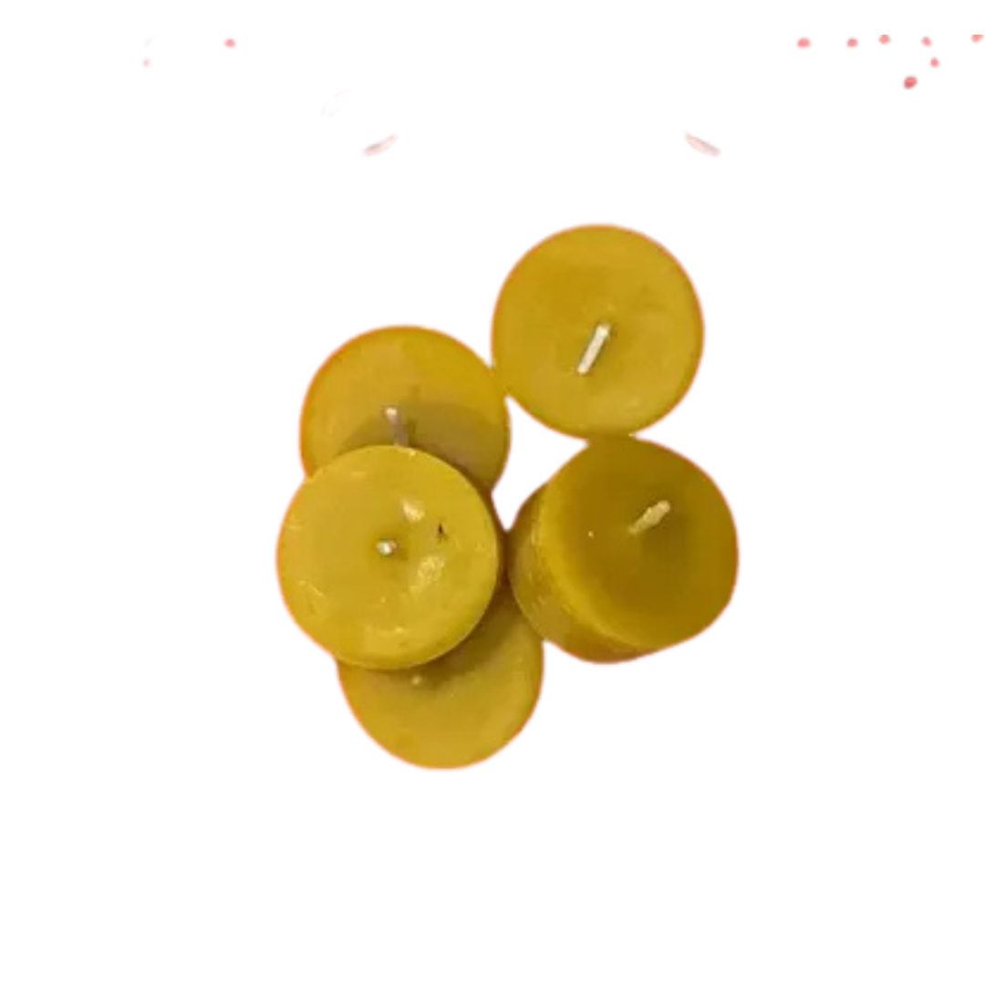 Lot de 5 bougies chauffe plat