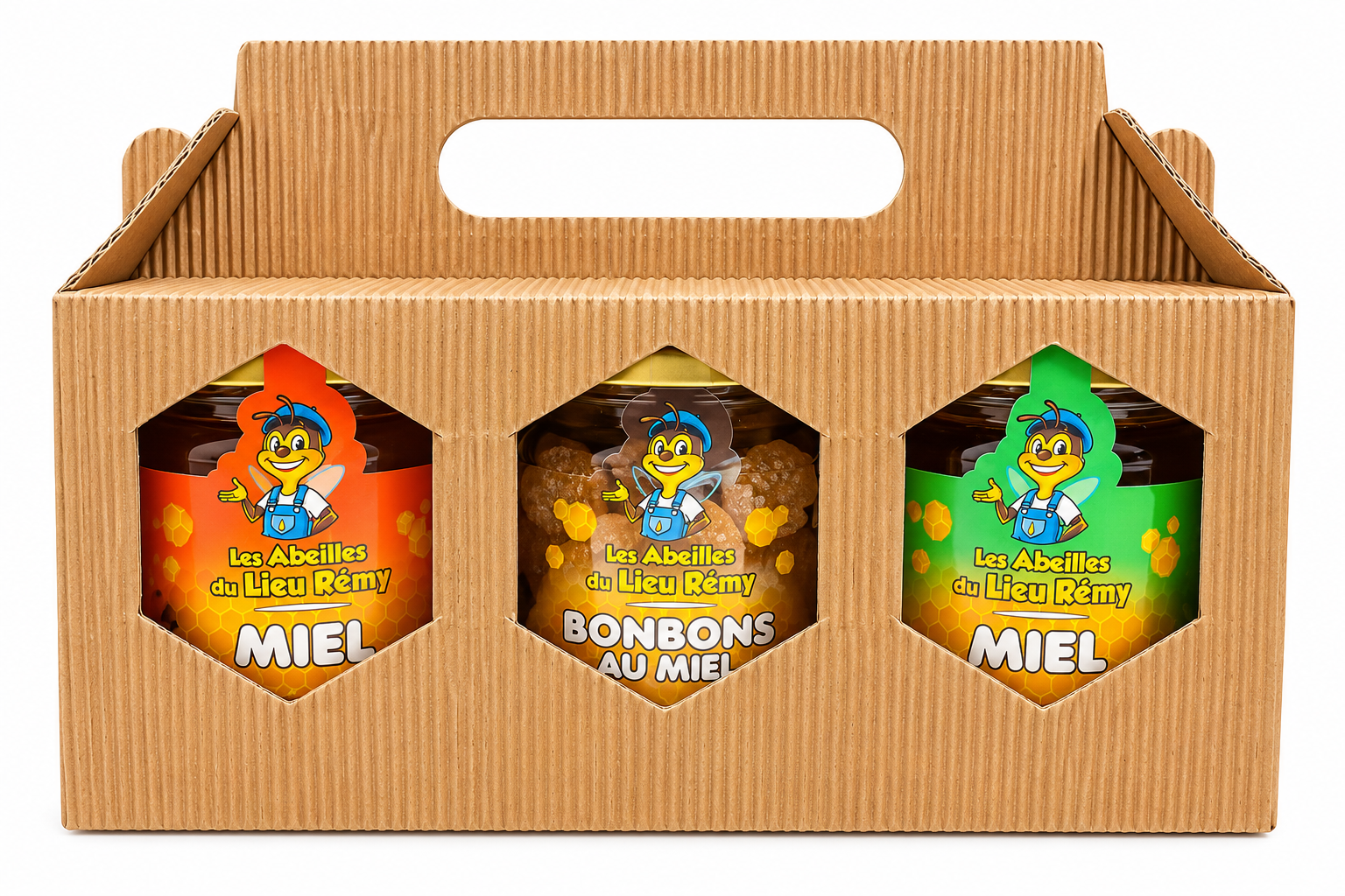 COFFRET 2 MIELS 250G ET BONBONS