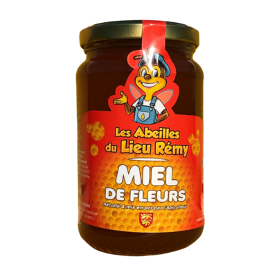 pot de miel d'été 500g les abeilles du lieu rémy