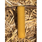 Bougies roulées, 13 cm en cire d’abeille naturelle