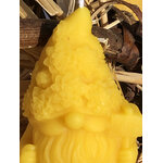 Bougies gnome en cire d’abeille naturelle