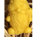 Bougies gnome en cire d’abeille naturelle