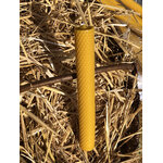 Bougies roulée, 26 cm en cire d’abeille naturelle
