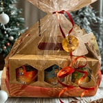 COFFRET 3 MIELS 250G LES ABEILLES DU LIEU REMY