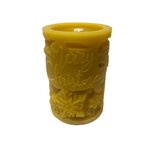 BOUGIE MERRY CHRISTMAS LES ABEILLES DU LIEU REMY
