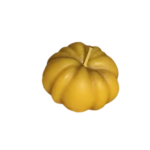 BOUGIE CITROUILLE LES ABEILLES DU LIEU REMY
