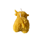 BOUGIE VACHE DE DERRIERE LES ABEILLES DU LIEU REMY