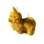 BOUGIE VACHE DE COTE LES ABEILLES DU LIEU REMY