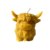 BOUGIE VACHE DE FACE LES ABEILLES DU LIEU REMY