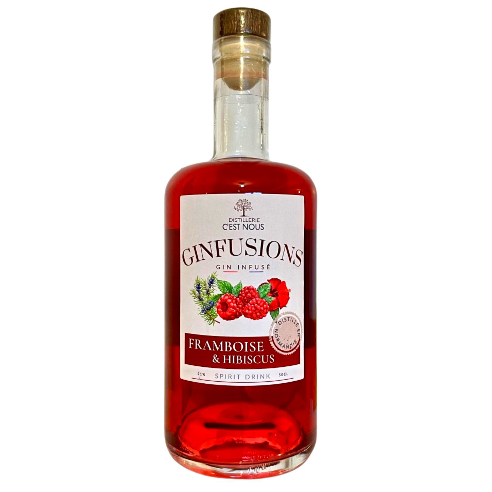 Ginfusions - Framboise Hibiscus - Distillerie C'est Nous