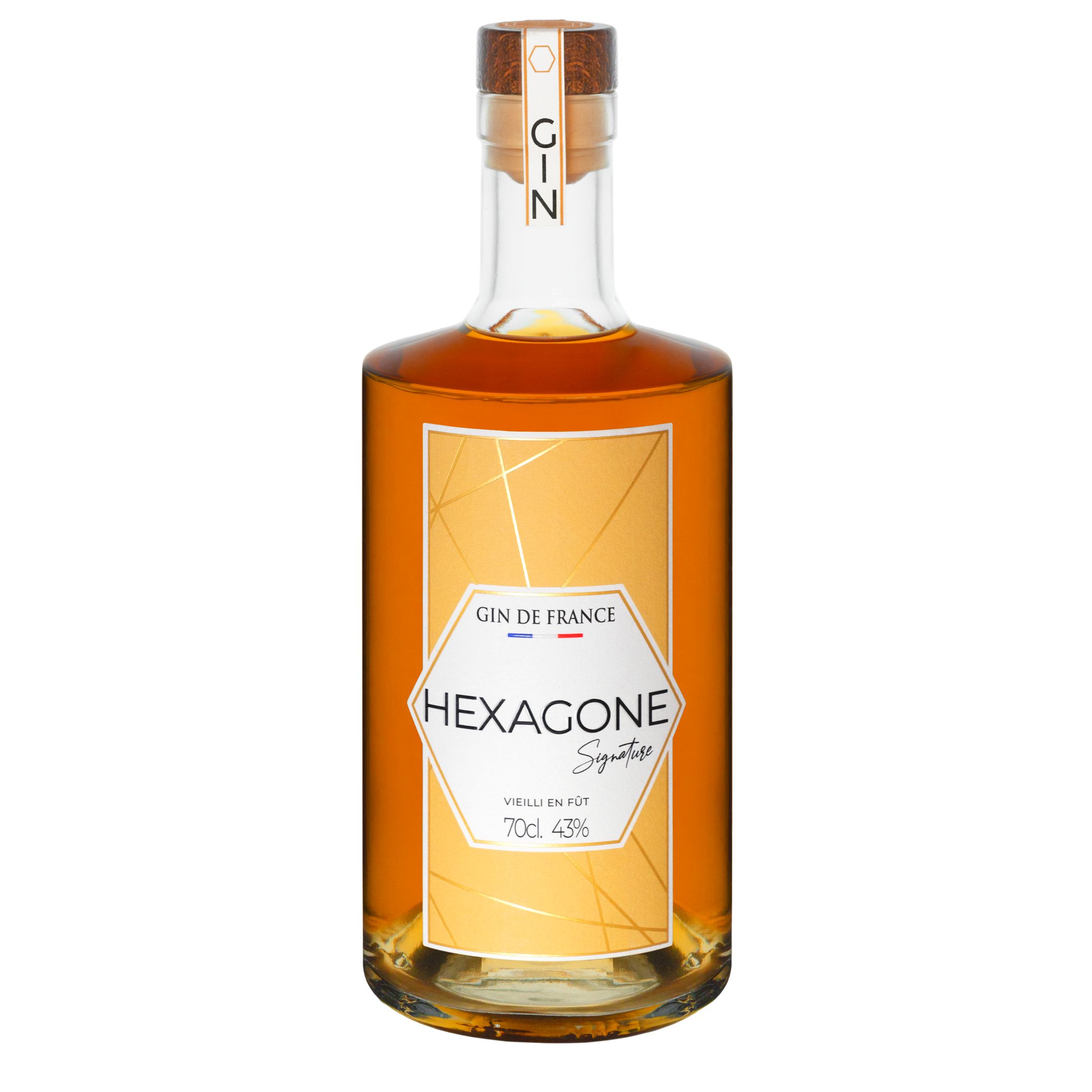 Gin Hexagone Signature Vieilli en Fut
