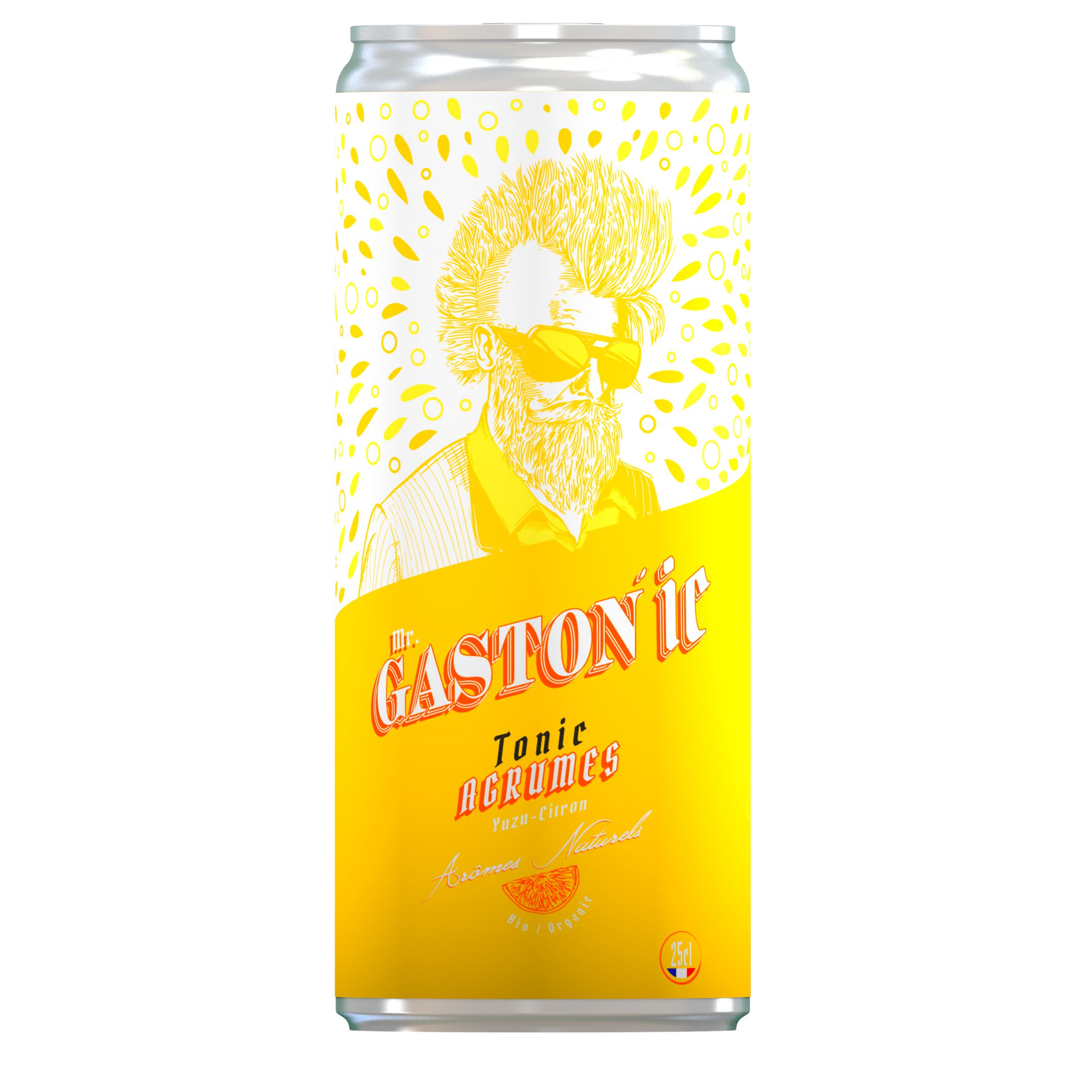 Mr Gaston'ic - Tonic Agrumes - Canette 25cl
