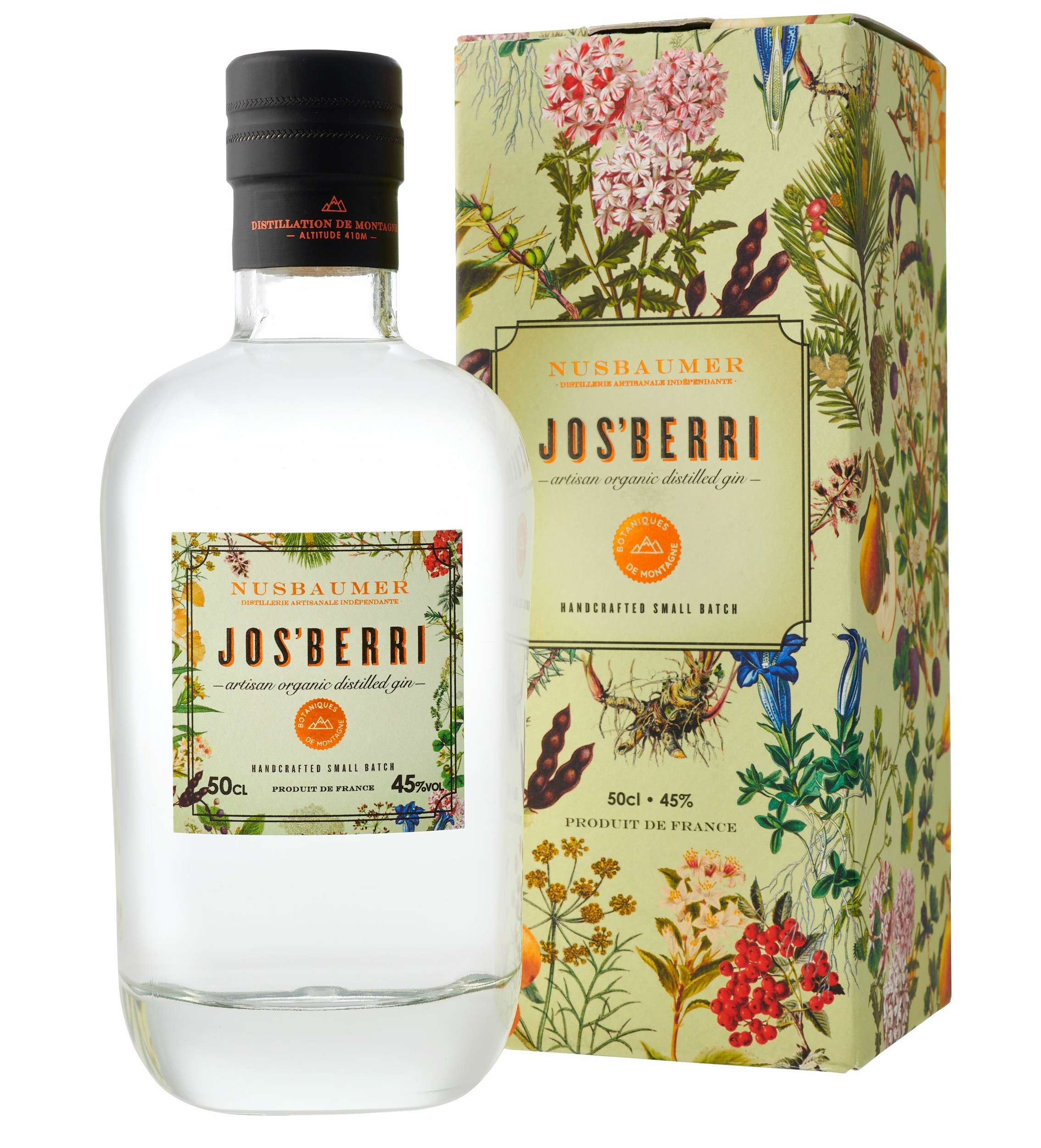 Gin Boréal 50cl - Maison 16 - Spiritueux bio – MAISON 16