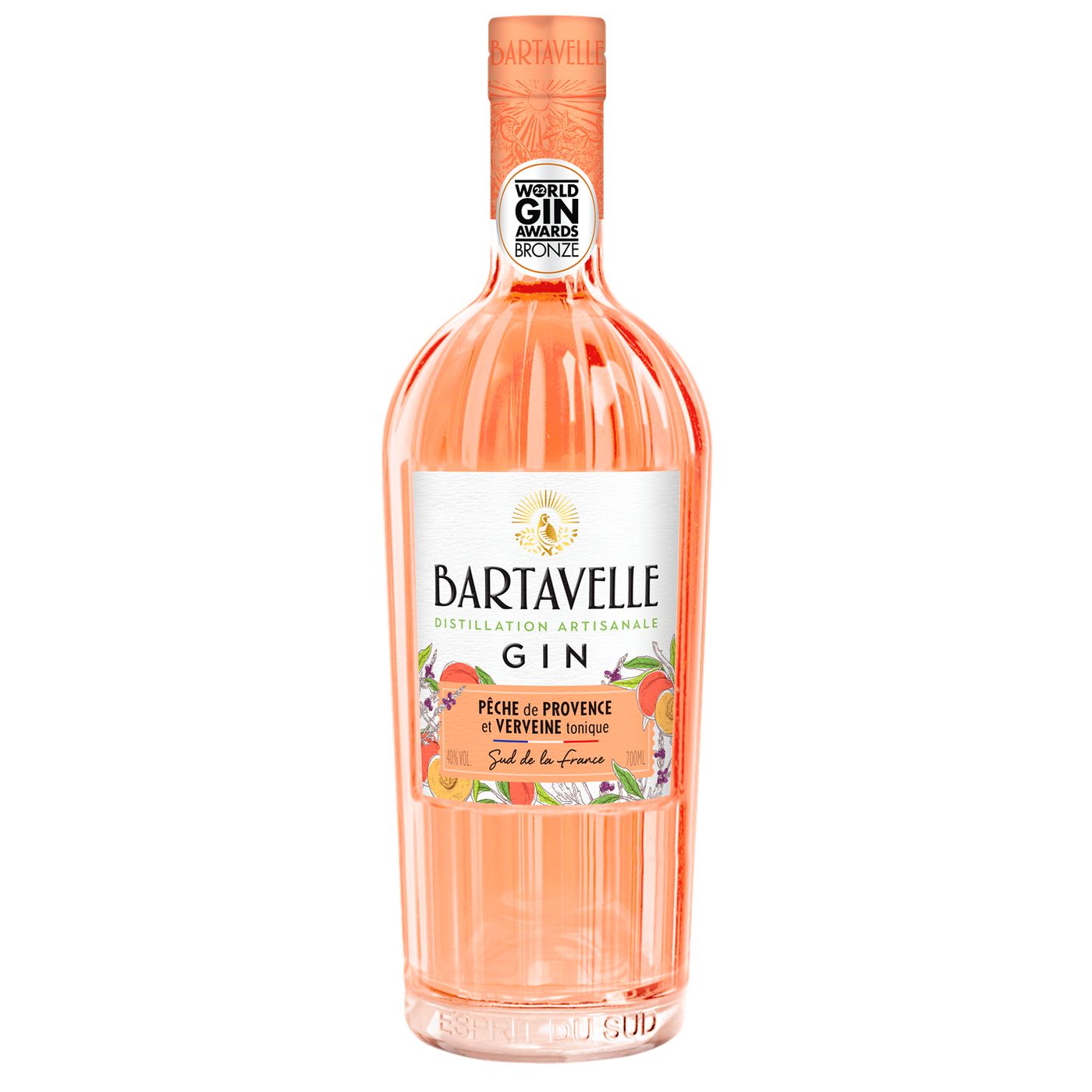 Gin Bartavelle - Pêche & Verveine