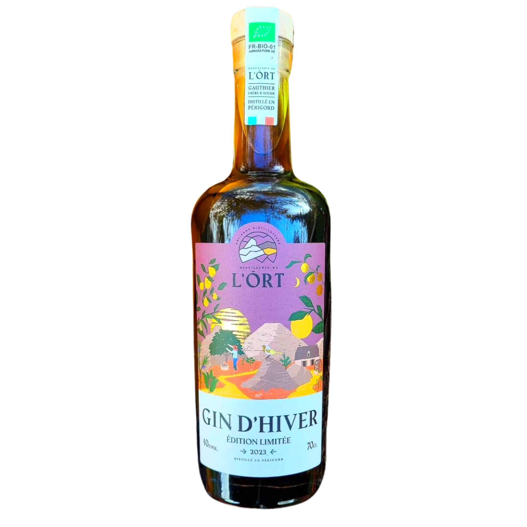 Gin d'Hiver - Distillerie de l'Ort - Edition Limitée