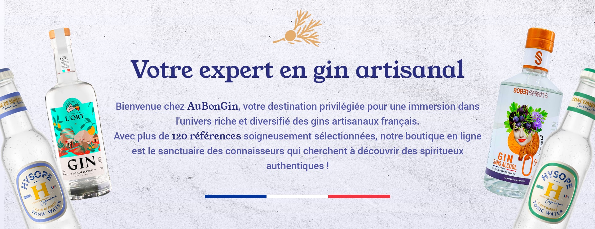 AuBonGin est l'expert en gin artisanal