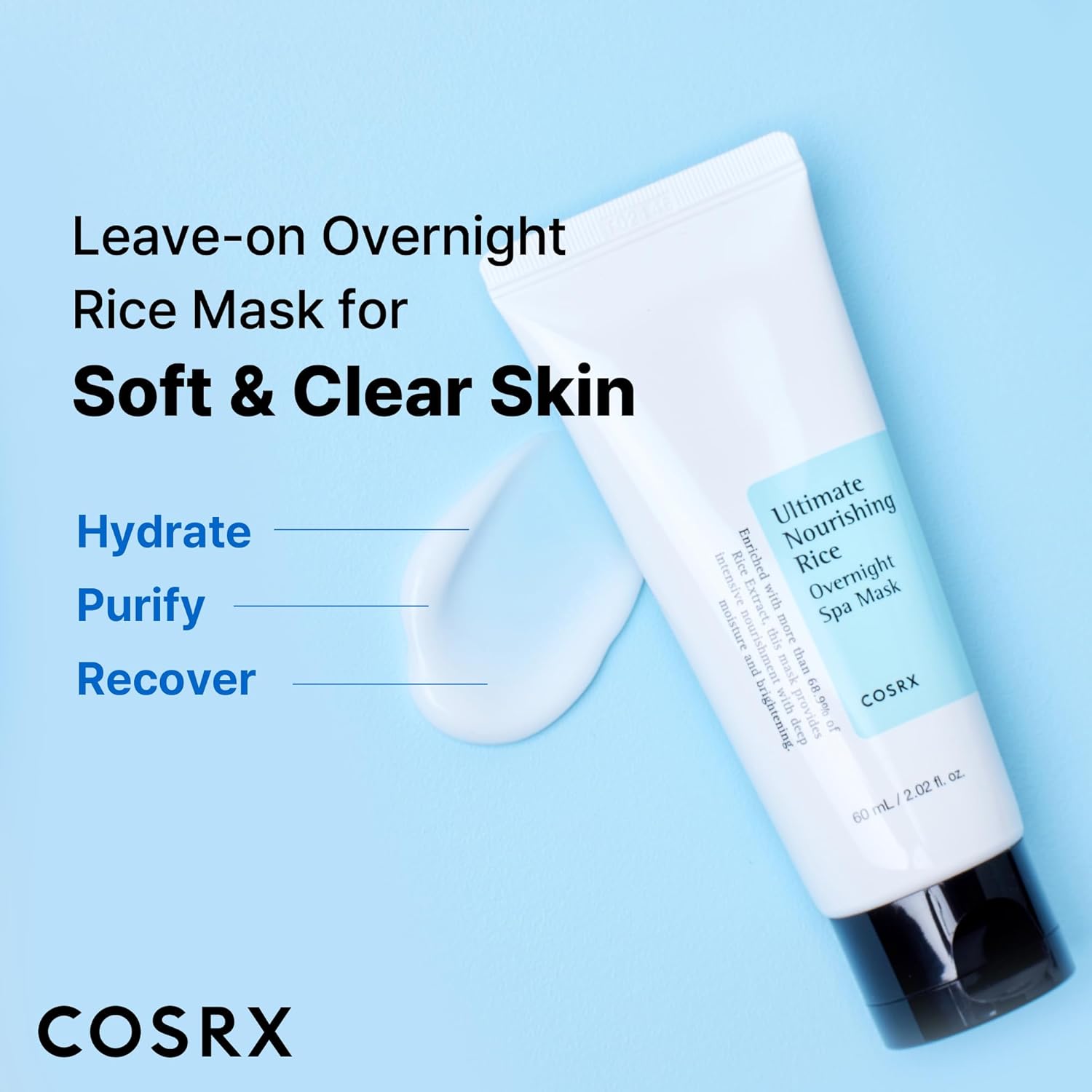 COSRX Masque Nuit Riz 3
