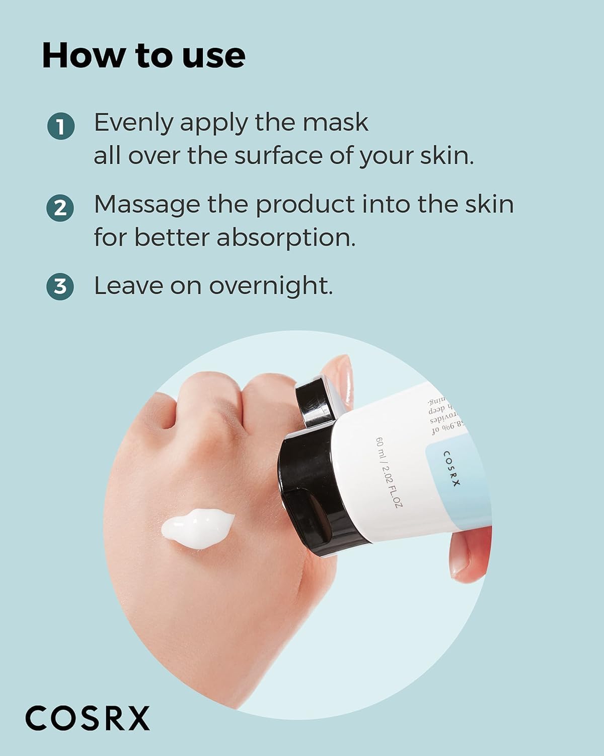 COSRX Masque Nuit Riz 7