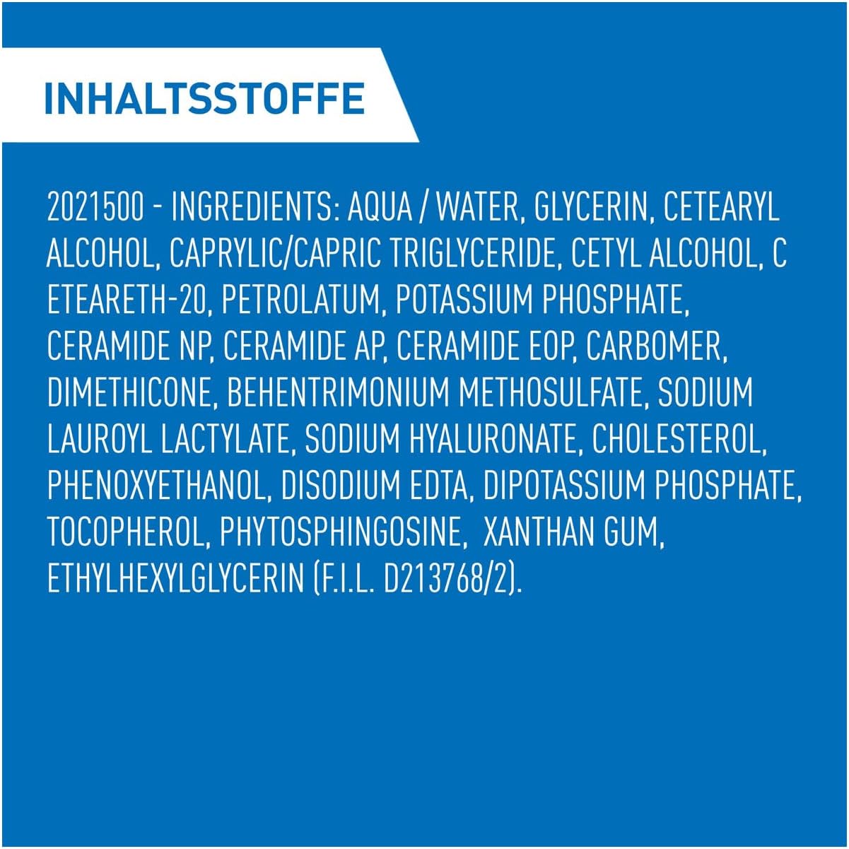 CeraVe Baume Hydratant 10