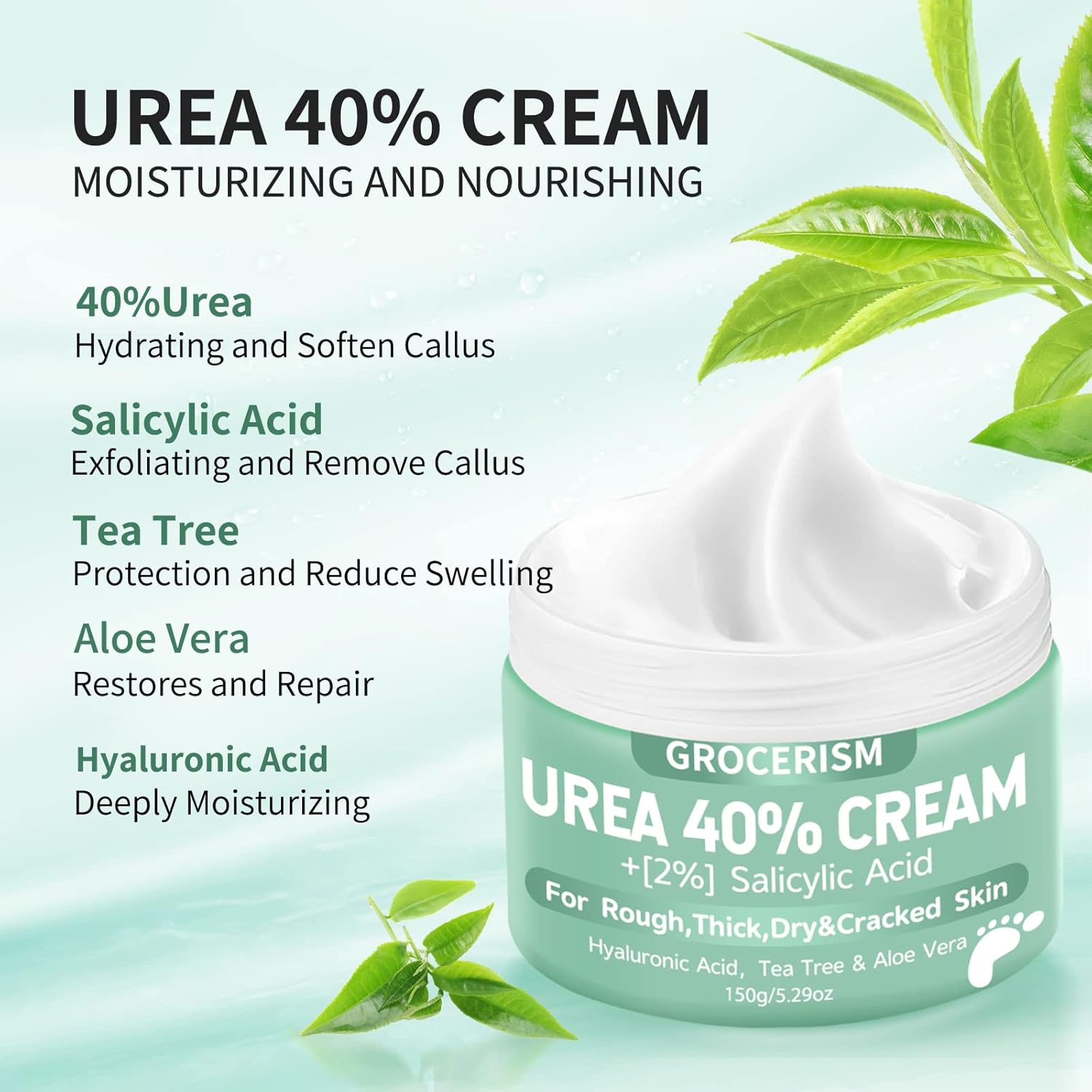 CRÈME PIEDS 40% URÉE 3