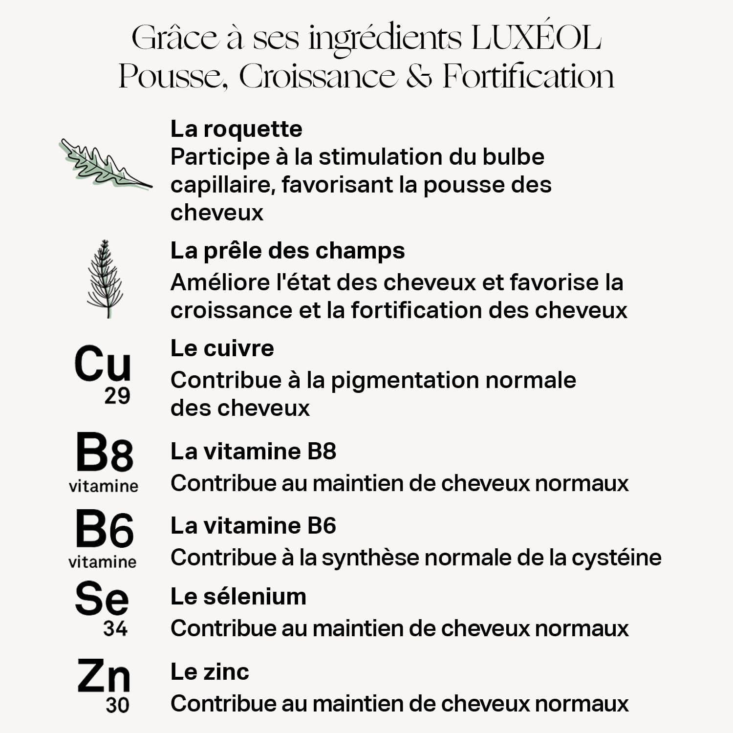 Luxéol Pousse Croissance
