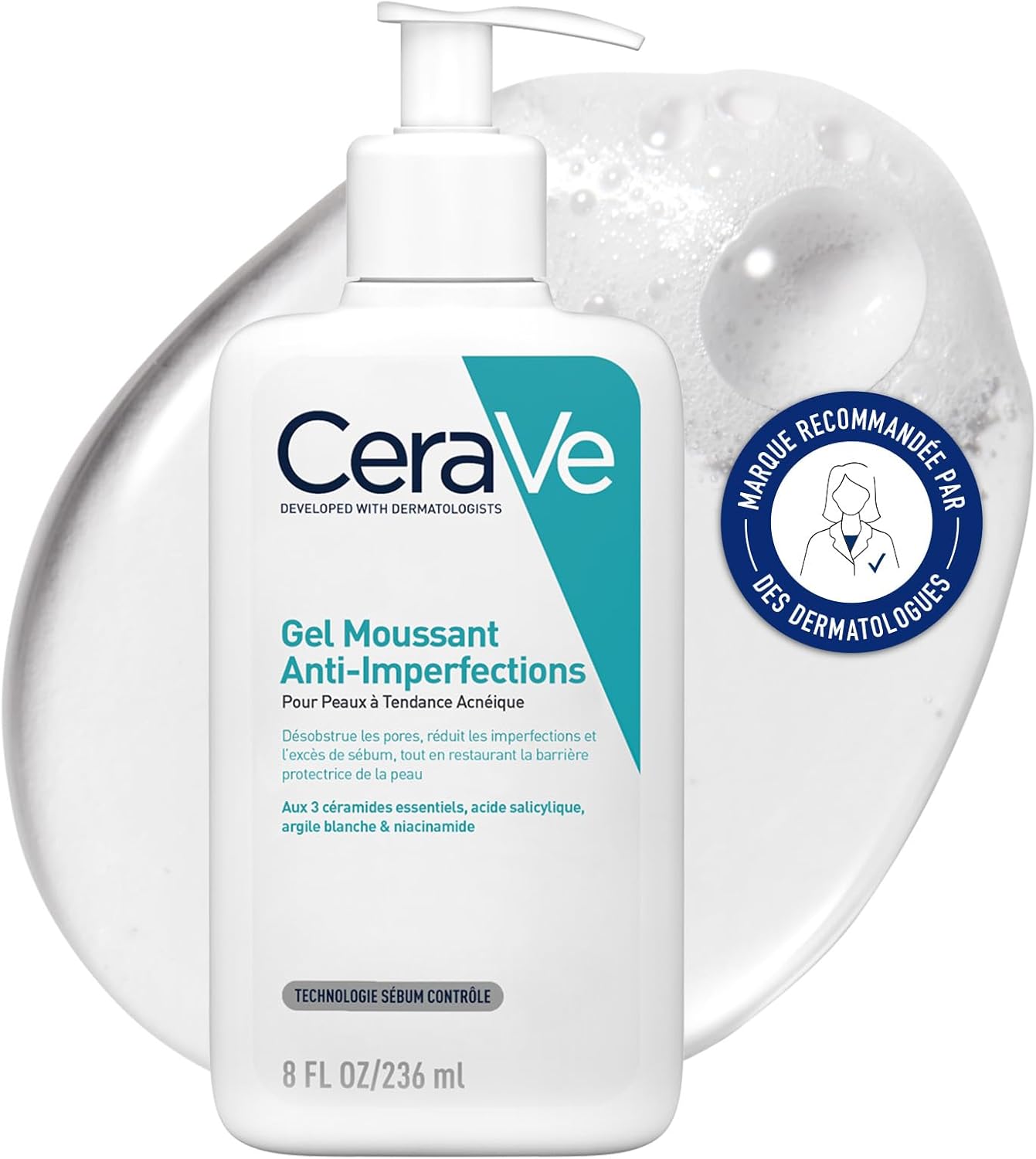 Gel Moussant Anti-Imperfections CeraVe 1