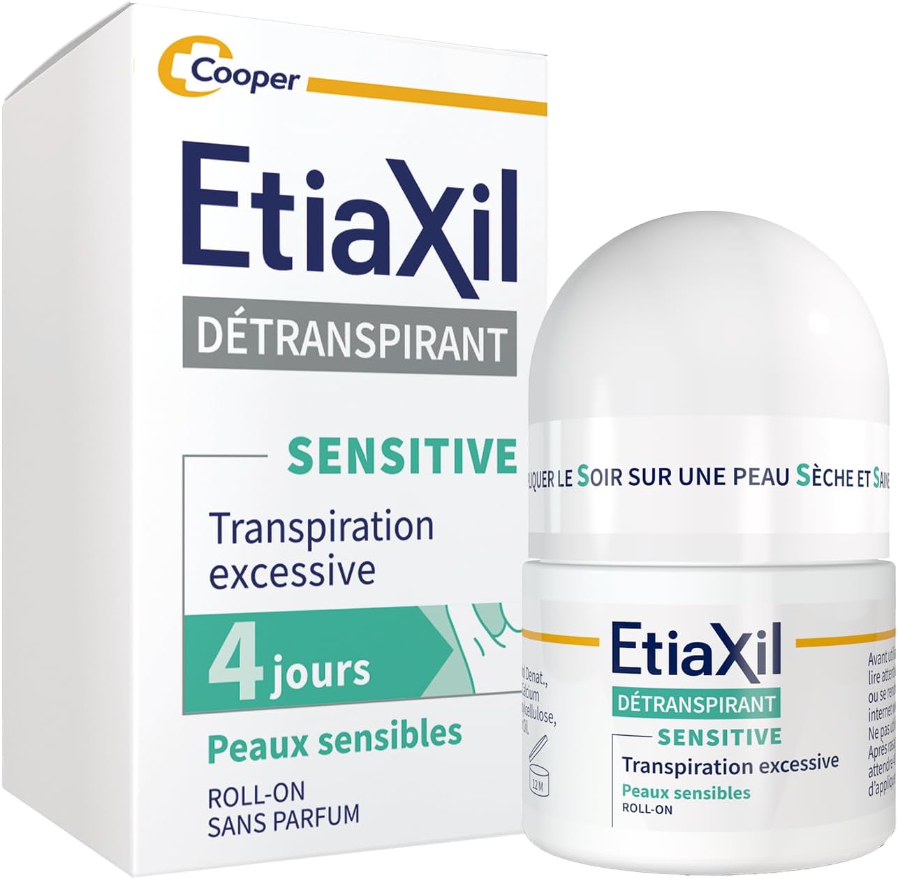 Etiaxil transpiration excessive 1