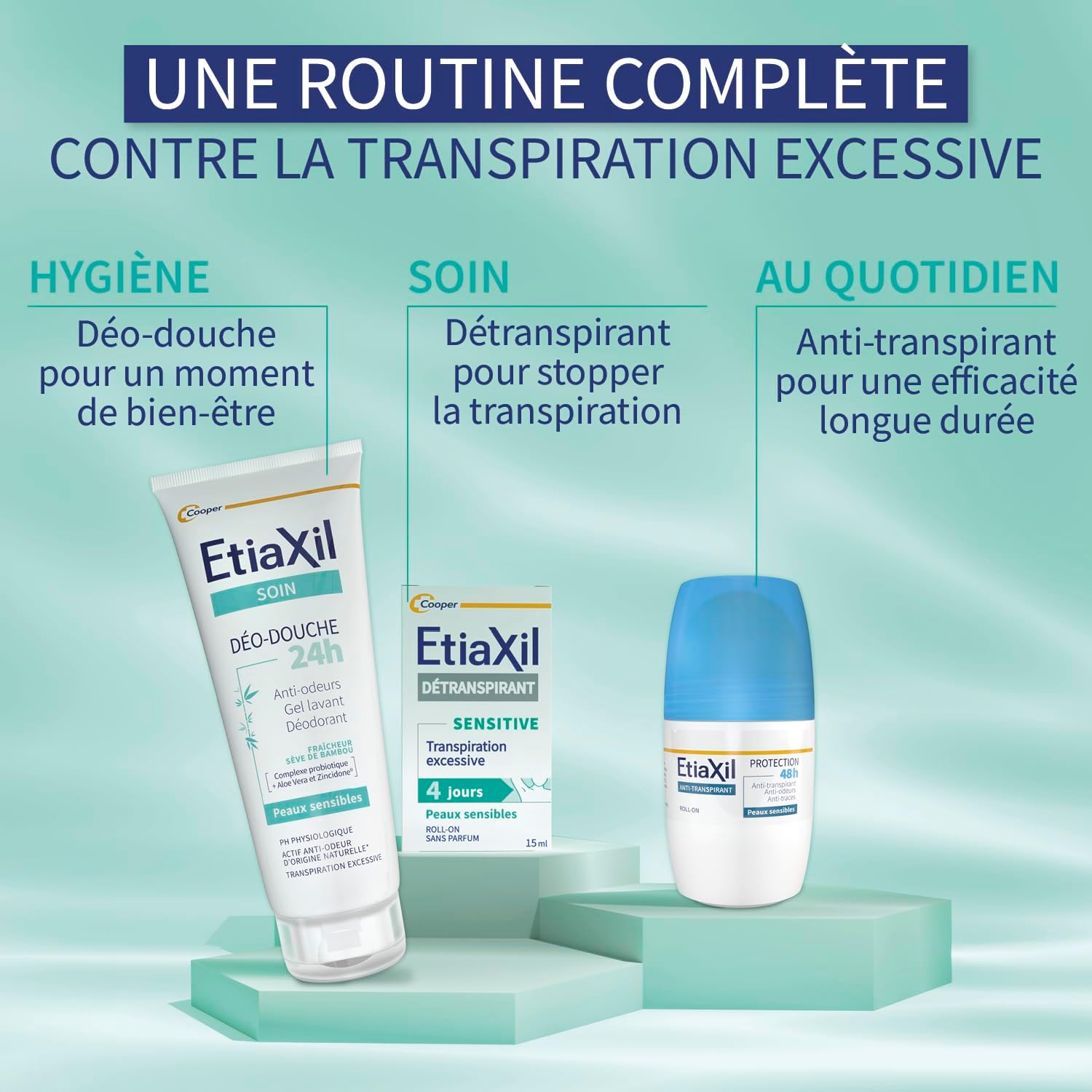 Etiaxil transpiration excessive 7
