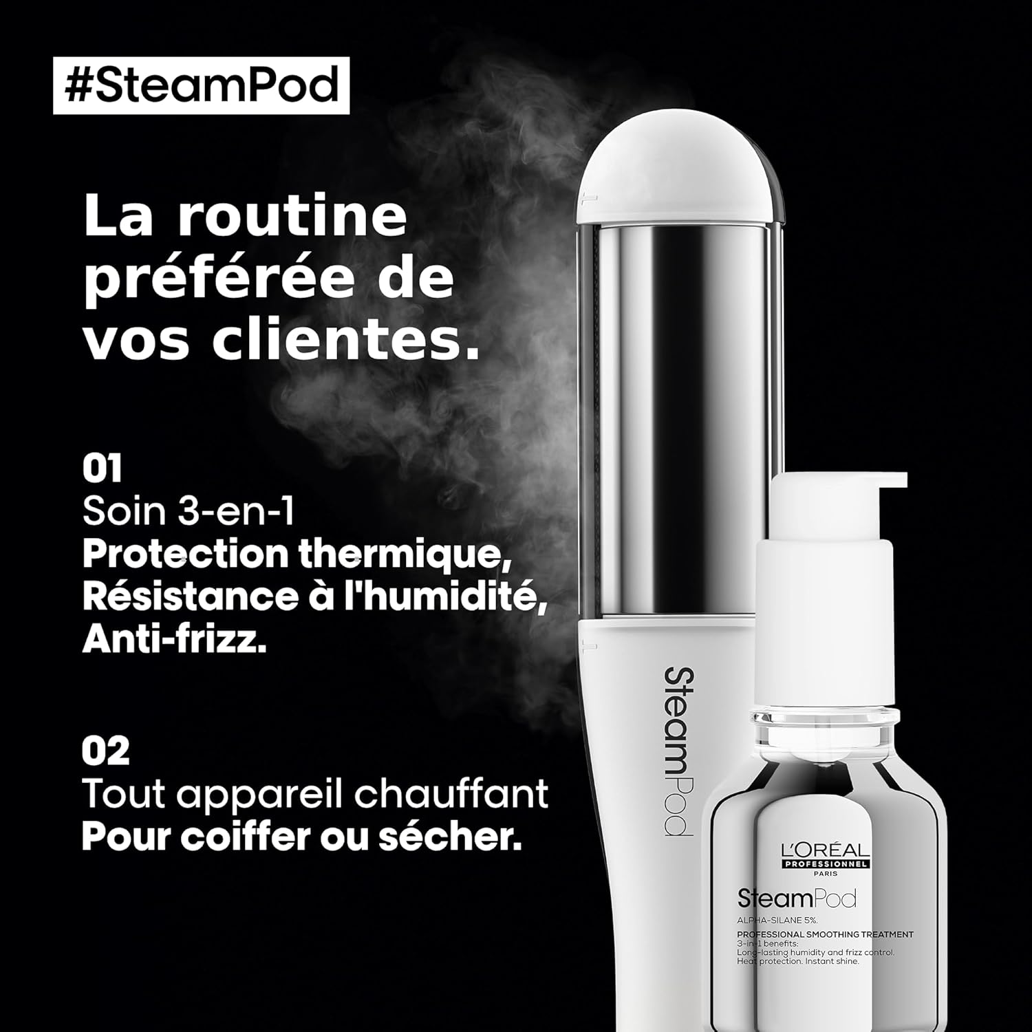 Sérum SteamPod 3