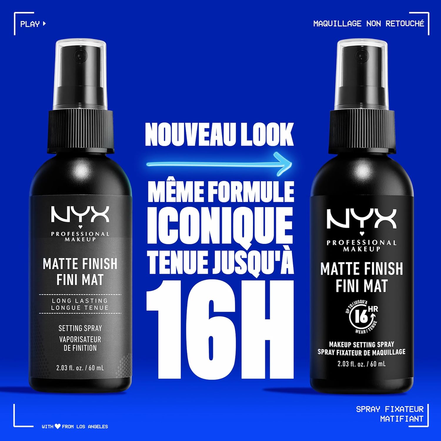 SPRAY FIXATEUR FINITION MAT NYX 5