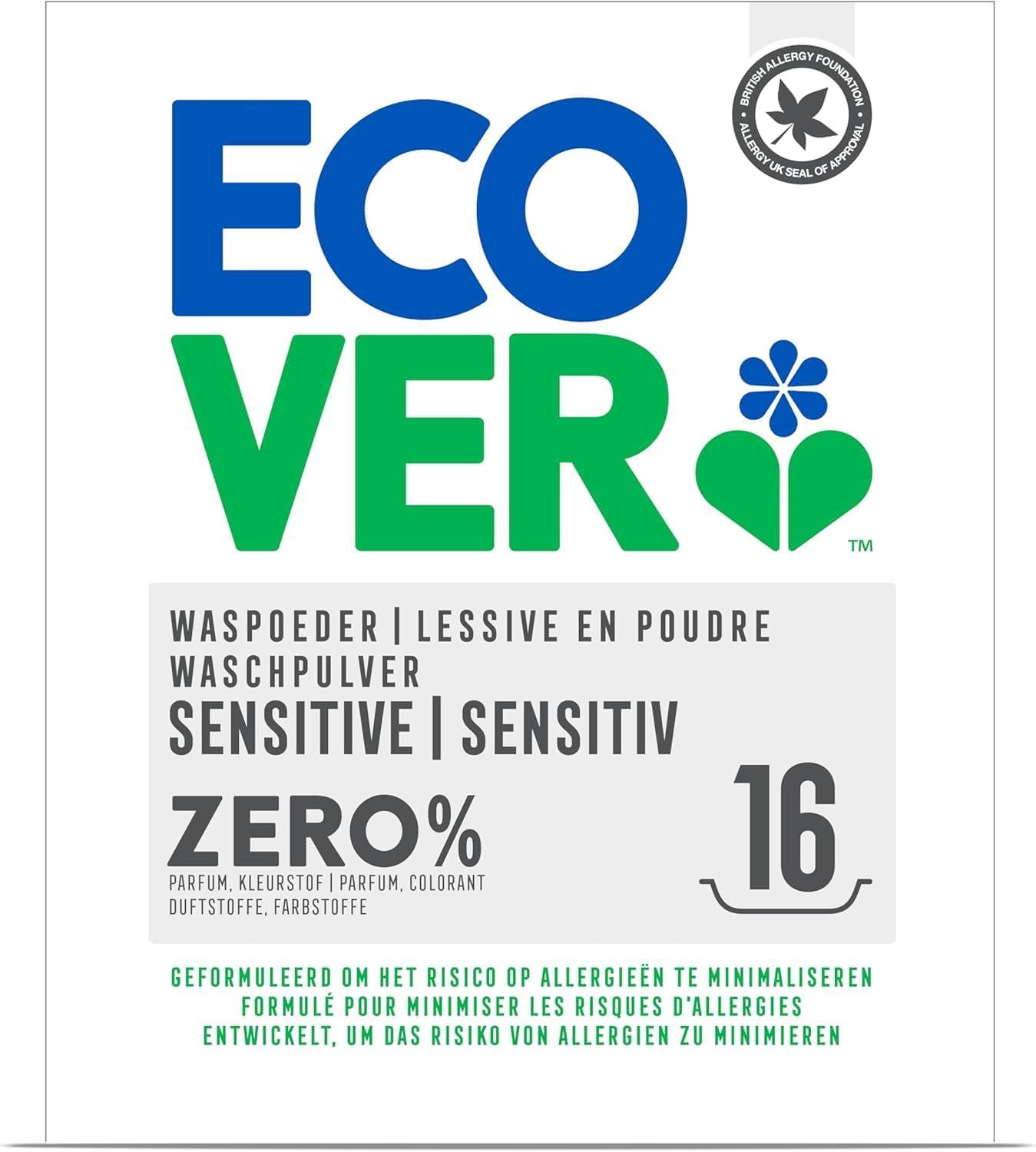 Ecover Zero Lessive Poudre 1