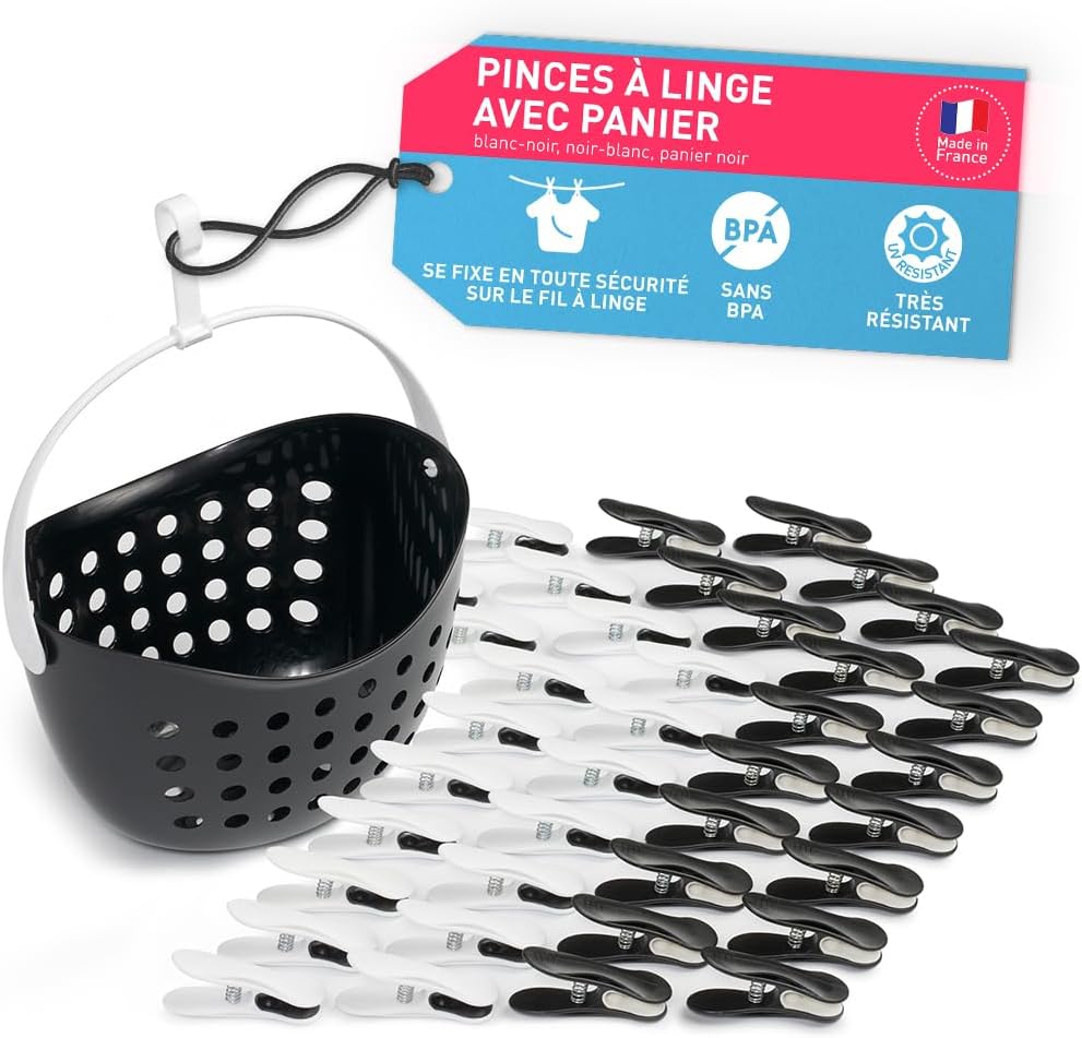 culiclean pinces linge panier 1