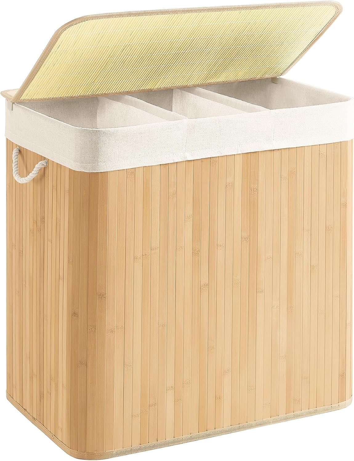 SONGMICS Panier Linge Bambou 1