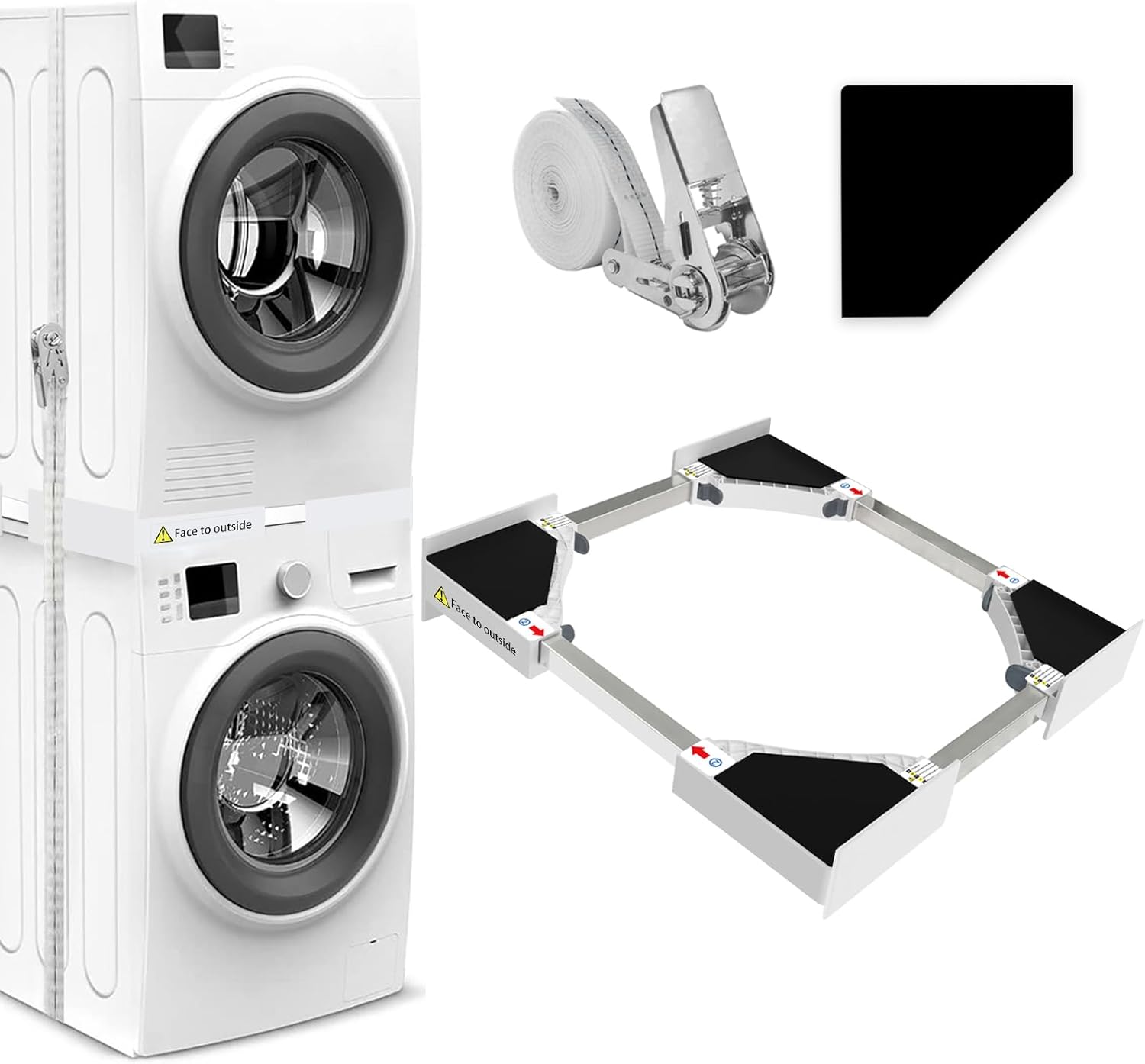 kit de superposition lave-linge sèche-linge 1