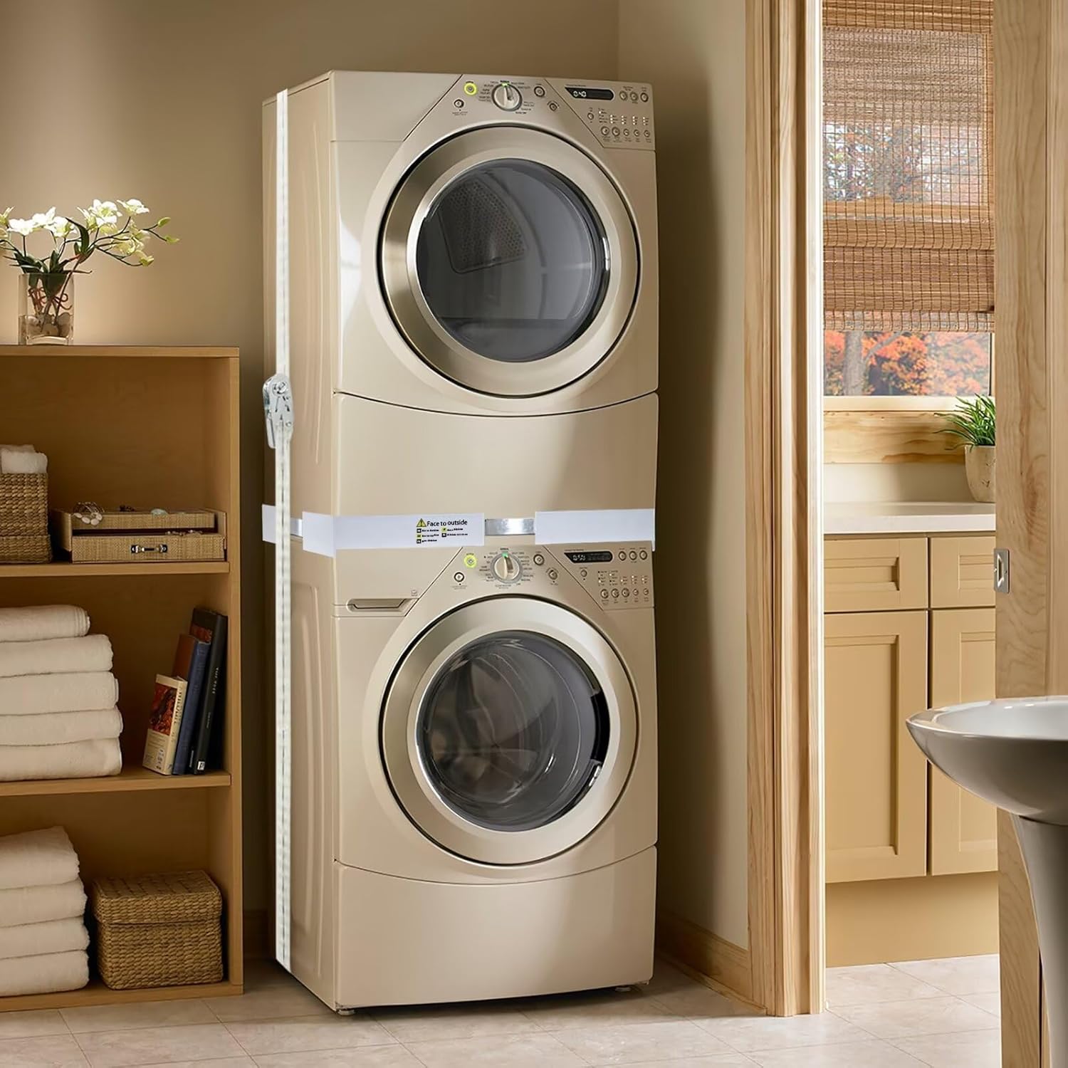 kit de superposition lave-linge sèche-linge 5