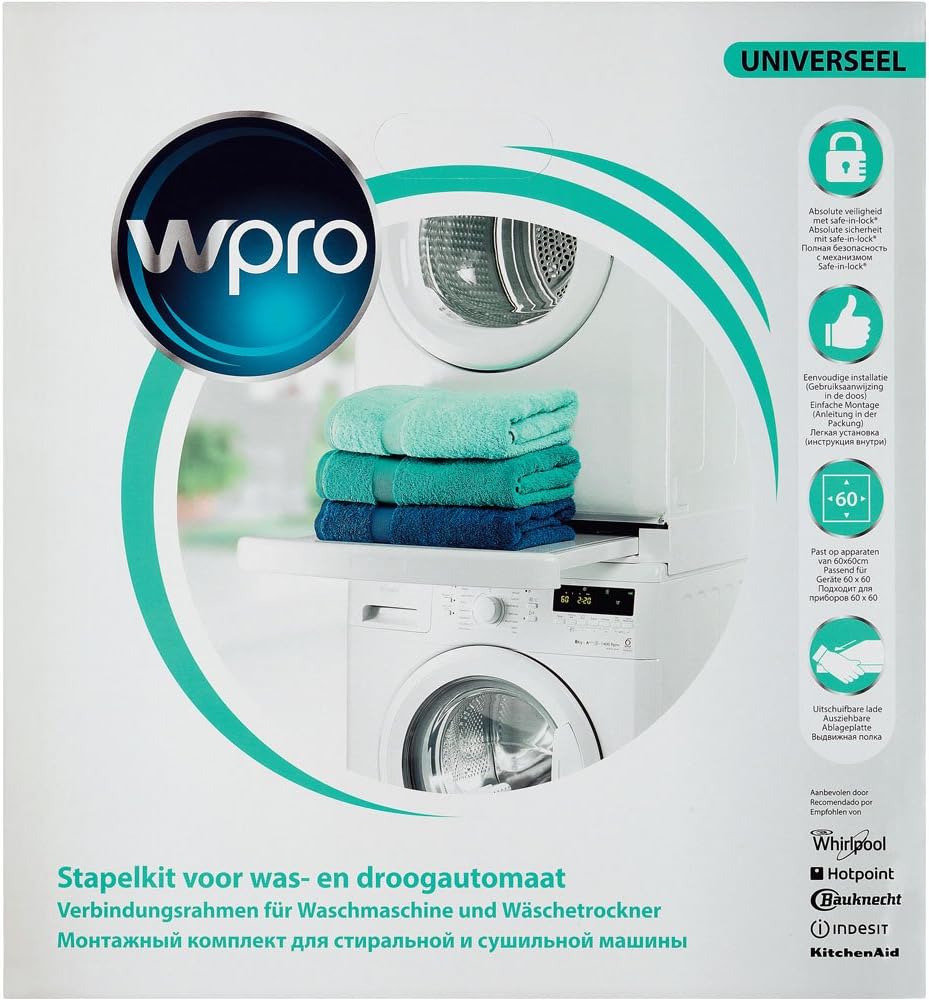 kit de superposition lave-linge sèche-linge WPRO 2