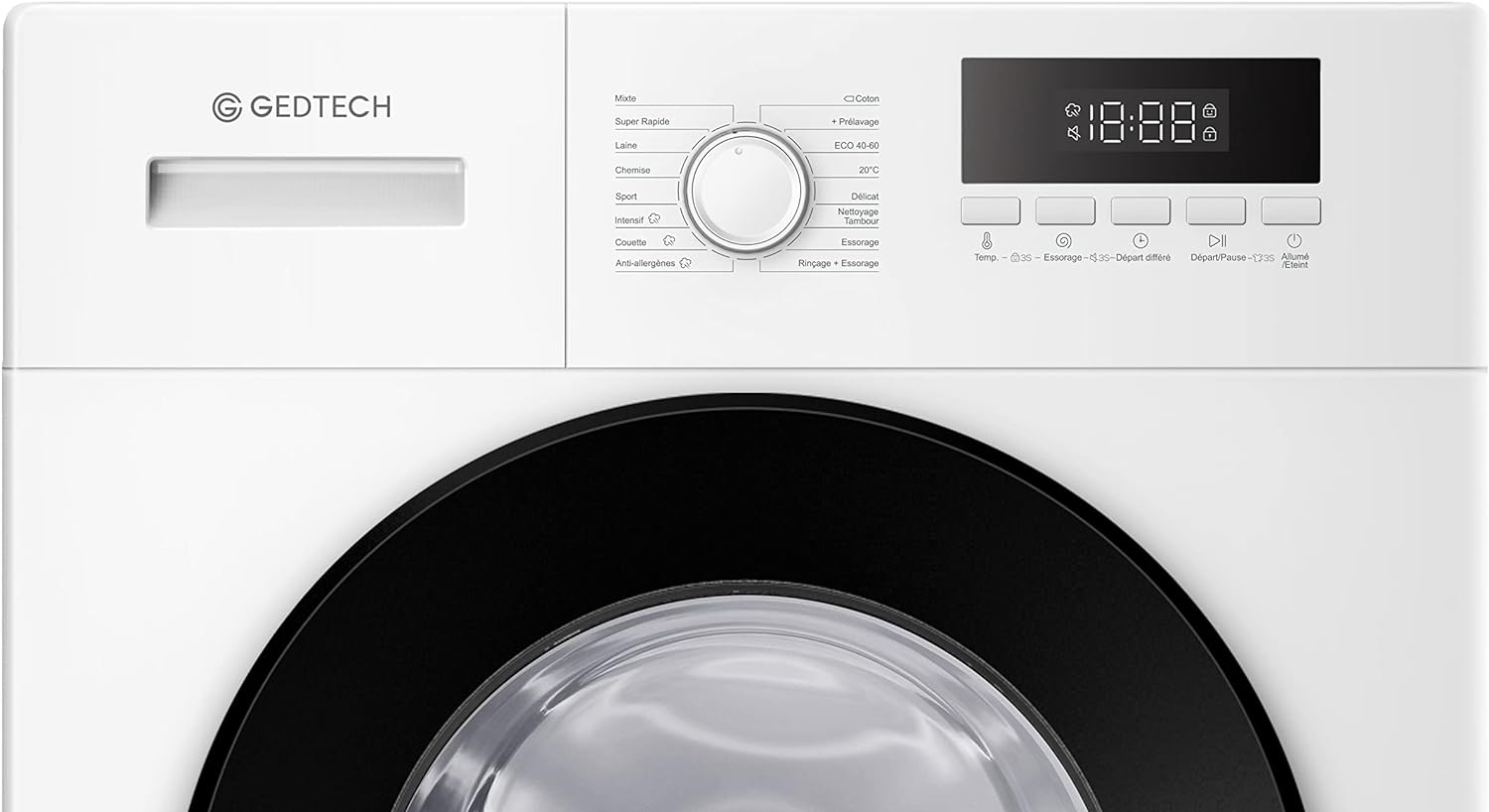 Lave linge GEDTECH GLL81400WH 3