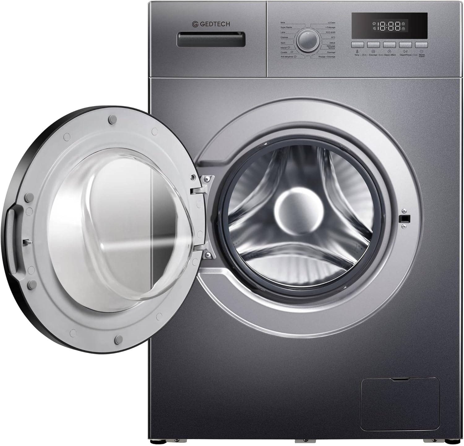 GEDTECH Lave Linge GLL81400BL 2