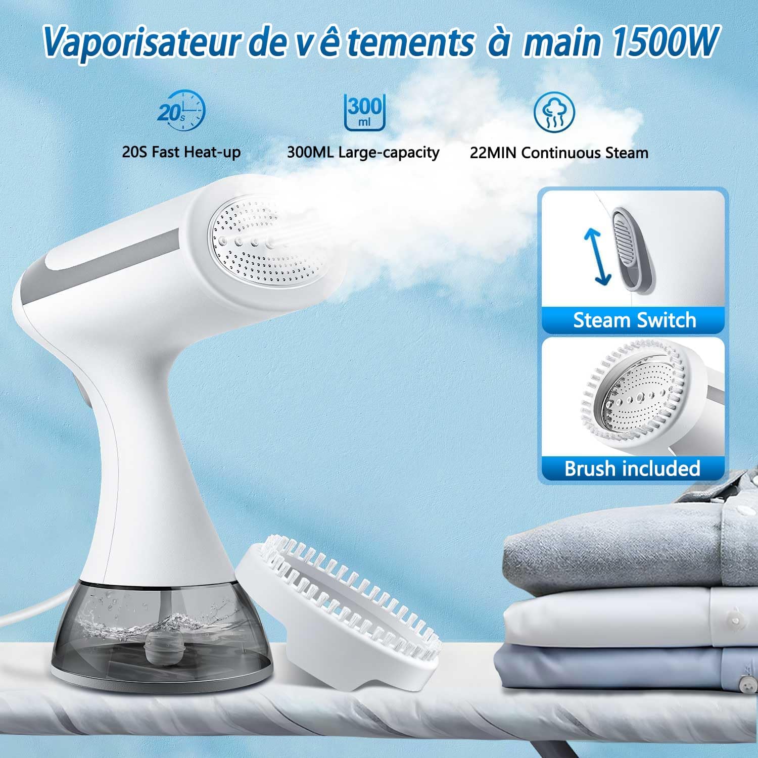 Défroisseur Vapeur GLAMFIELDS 2