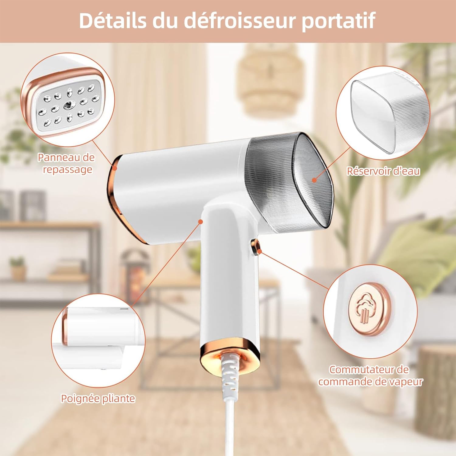 Synrroe Défroisseur Vapeur 7
