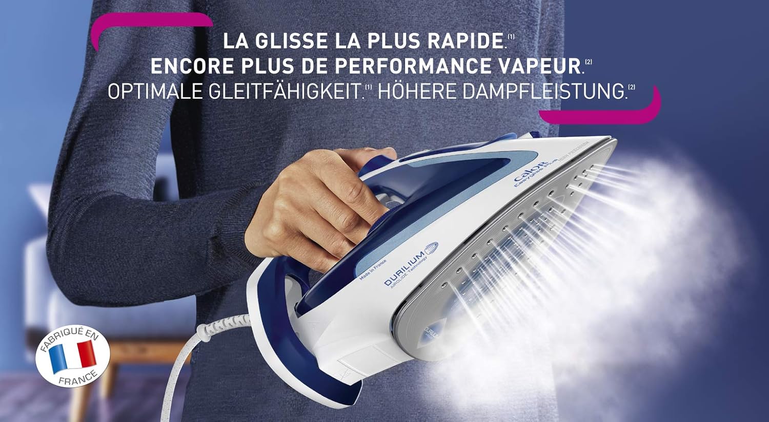 Fer à Repasser Calor Easygliss Plus FV5715C0 2