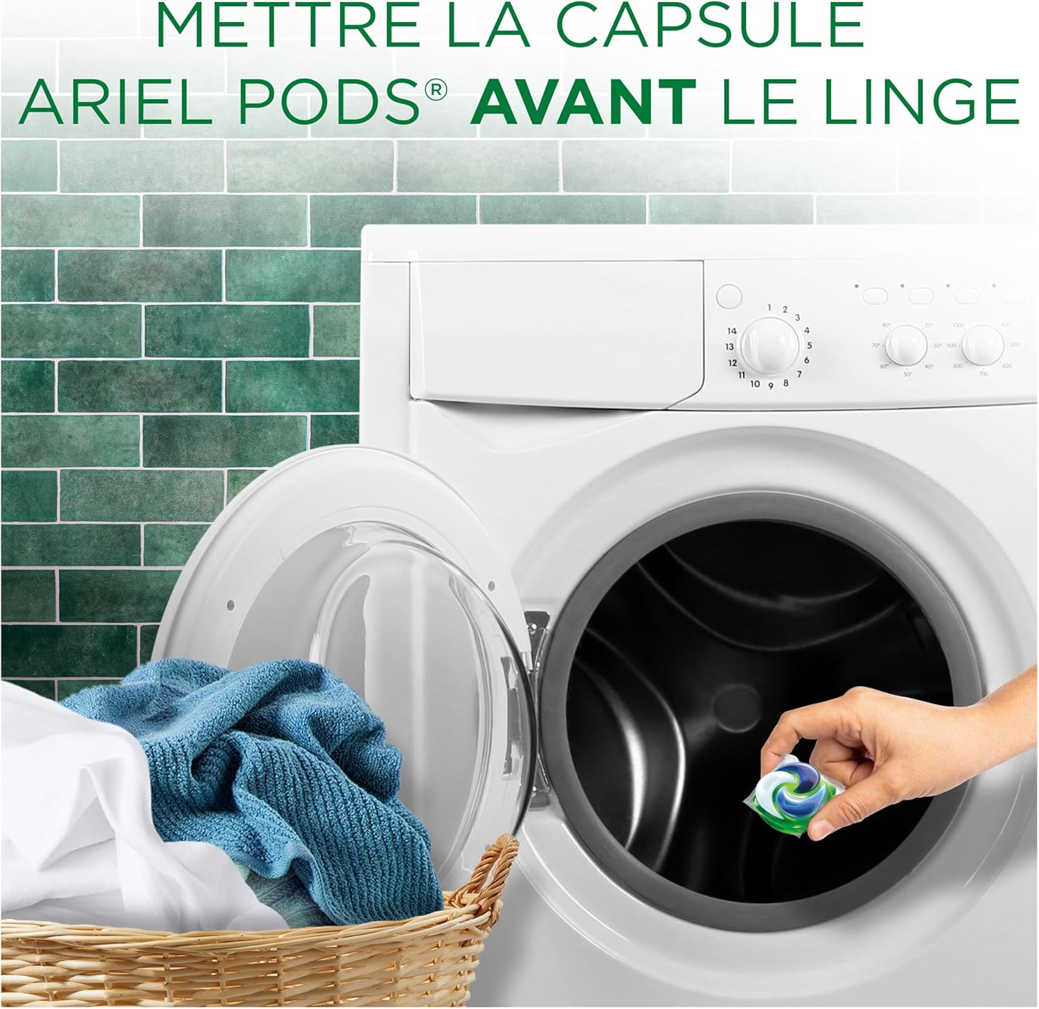 Ariel détergent pods 3