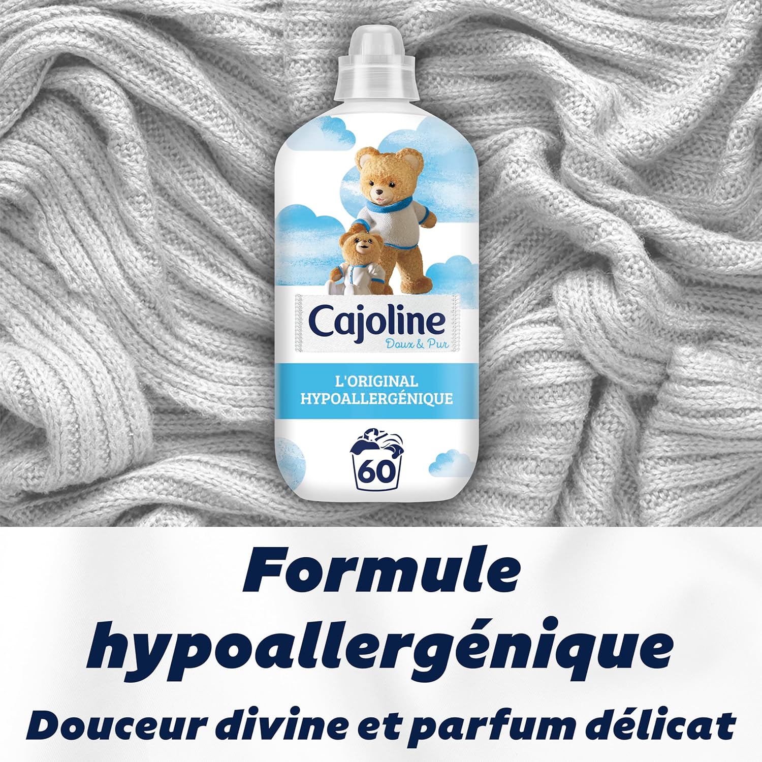 Cajoline adoucissant doux et pur 3