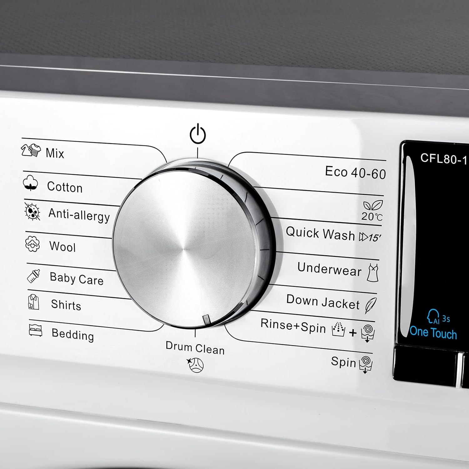 Lave-linge CHiQ CFL80-14586IM3XWA 4