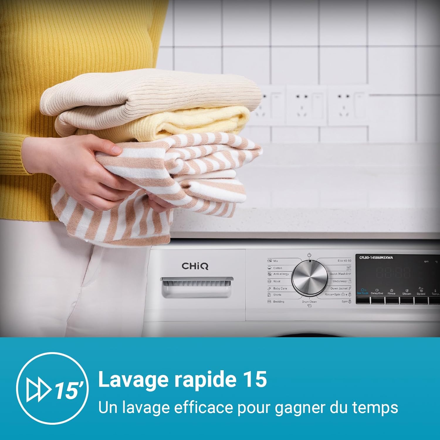 Lave-linge CHiQ CFL80-14586IM3XWA 6