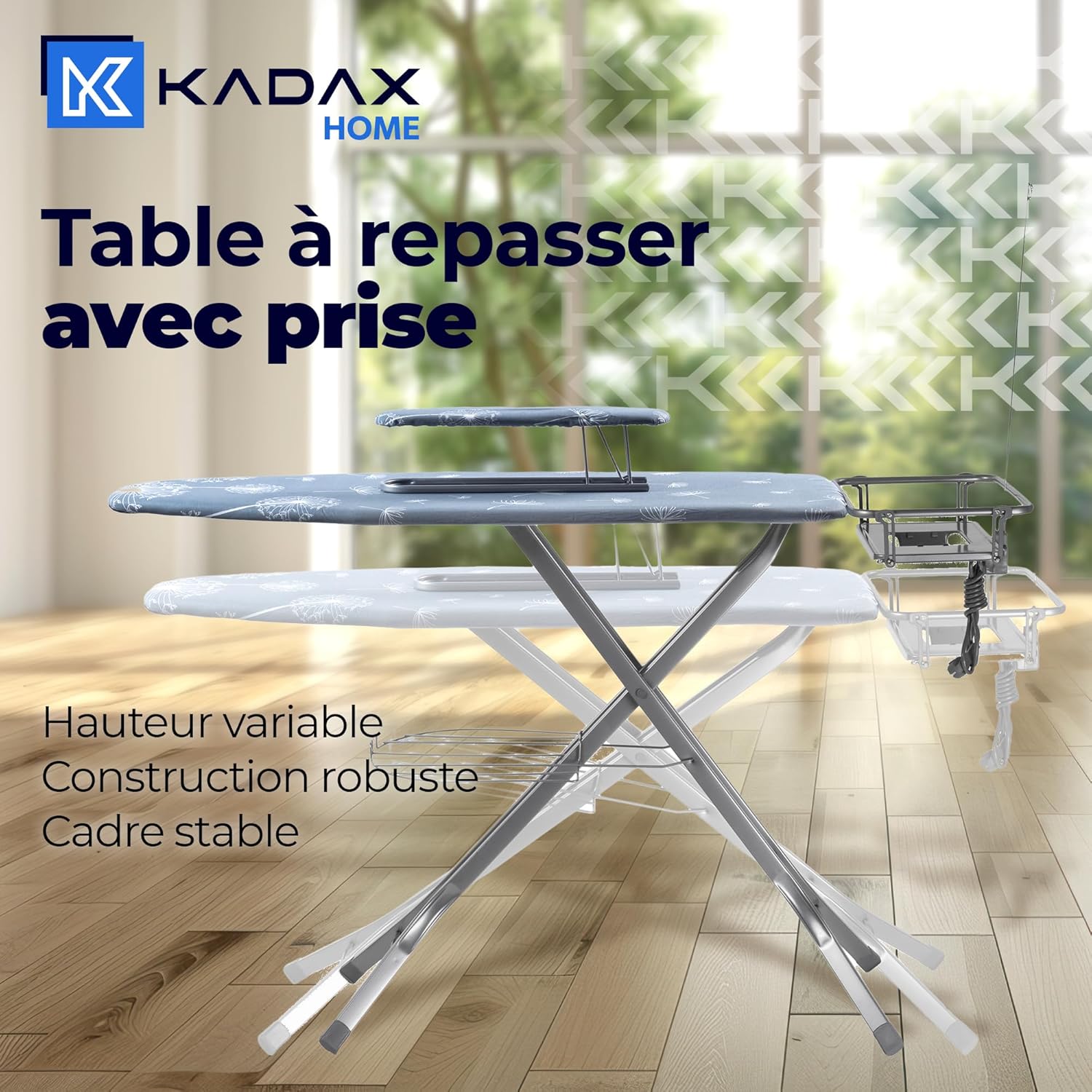 Table à Repasser XXL KADAX 2
