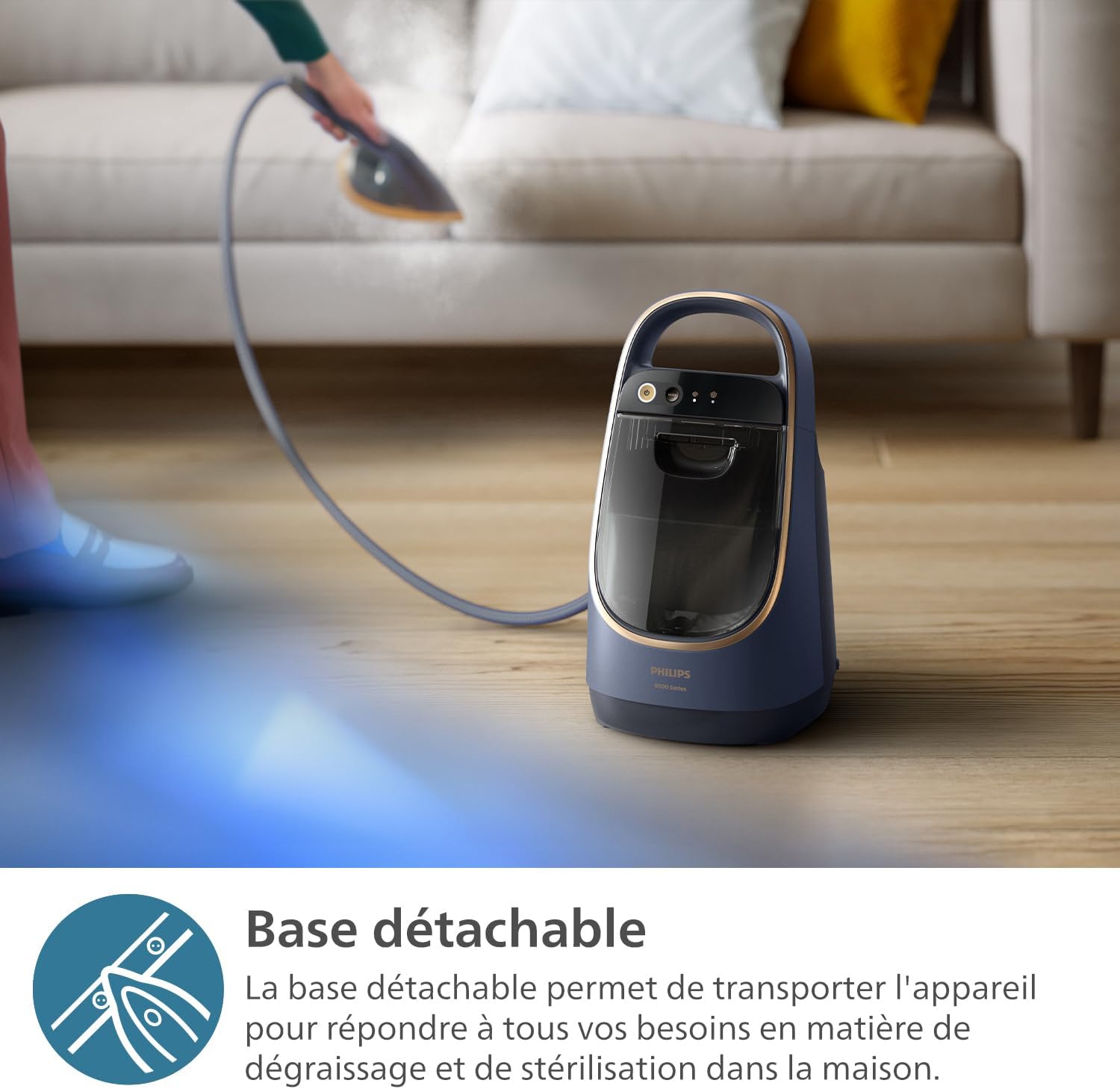 Défroisseur Vapeur Philips Série 8500 AIS8530/20 5