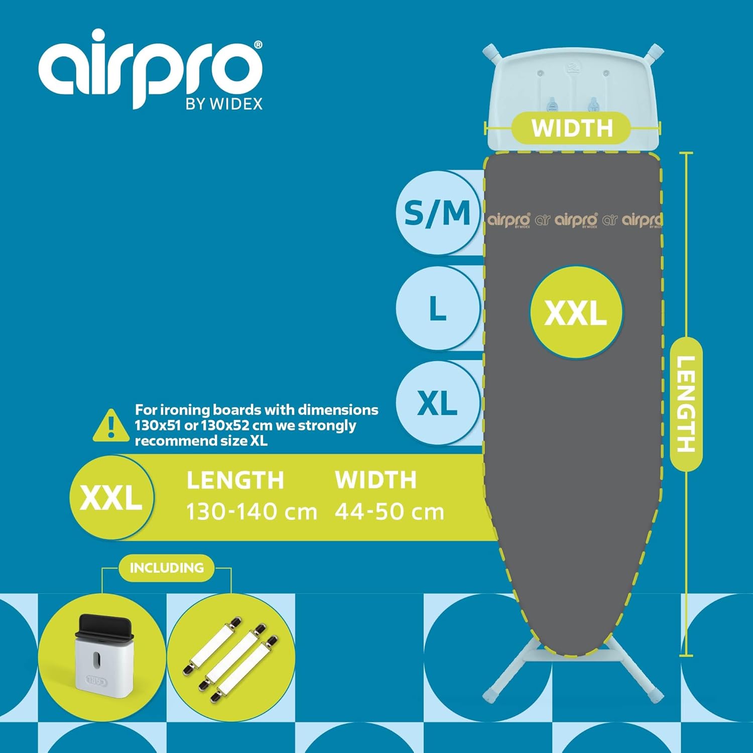 AirPro by Widex Housse de Planche à Repasser XXL 4